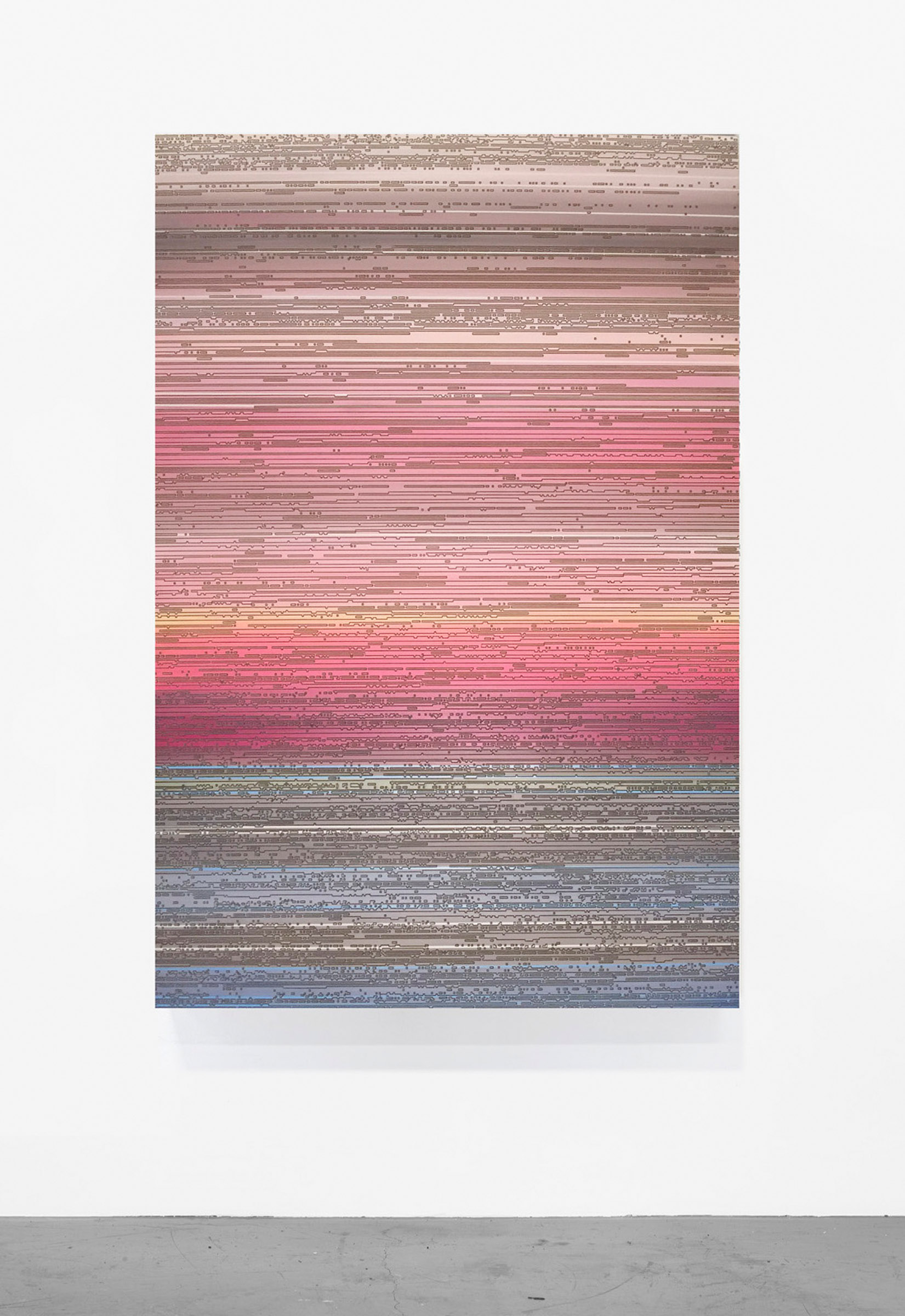 Distant Mesa Sunset, 2017 — Alt Landscapes series by John Vokoun