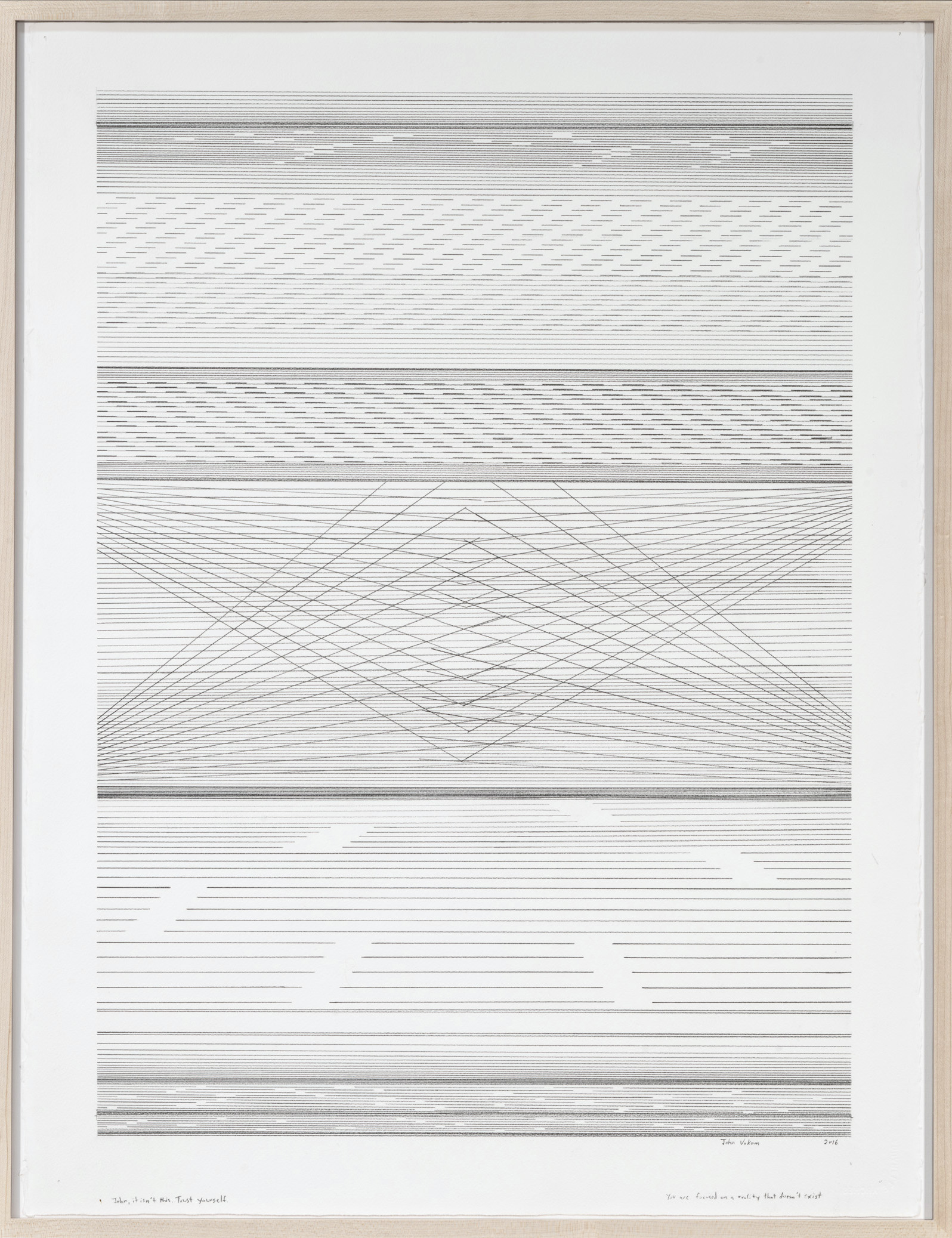 Symbolic in Formation VIII, 2016 — by John Vokoun